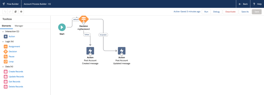 Open Process Builder processes in Flow Builder